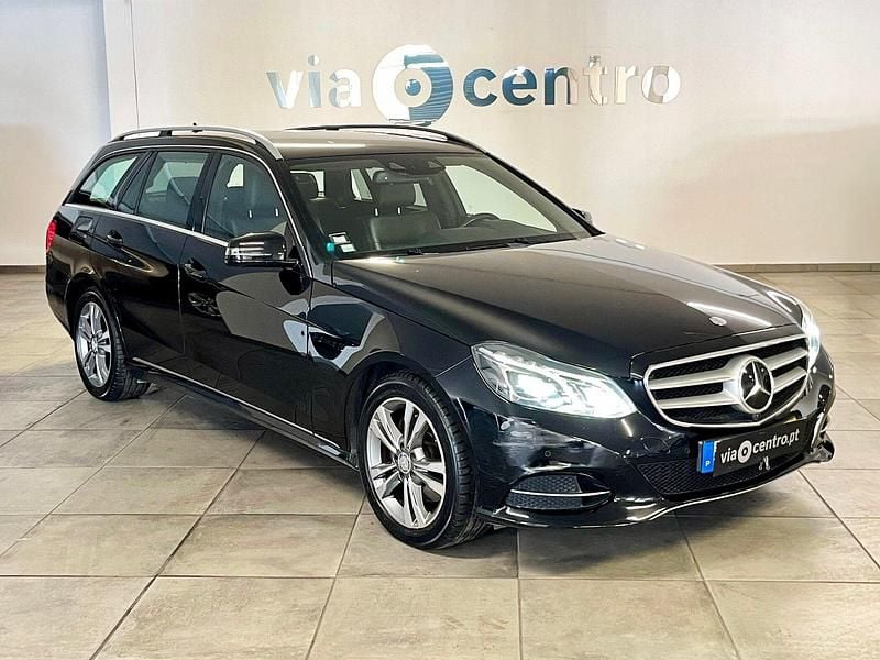 Preto Usado 2014 Mercedes E300 Avantgarde Carrinha | € 21.400 (Preço justo) - Imagem 1/4