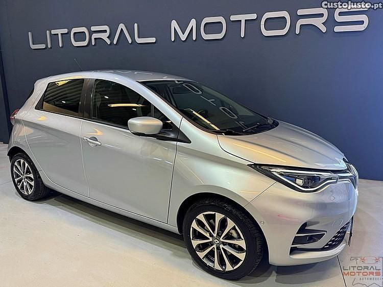 Cinza Usado 2021 Renault Zoe Equilibre Citadino | € 18.500 (Caro) - Imagem 1/1