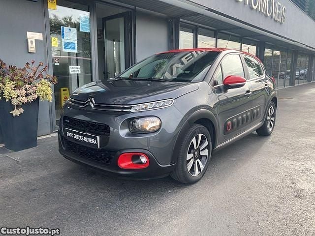 Branco Usado 2017 Citroën C3 PureTech Sedan | € 7.990 (Bom preço) - Imagem 1/1