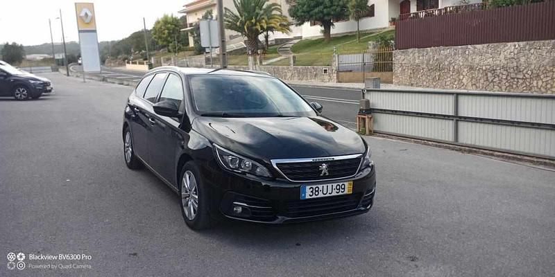 Preto Usado 2018 Peugeot 308 Carrinha | € 10.990 (Preço justo) - Imagem 1/4