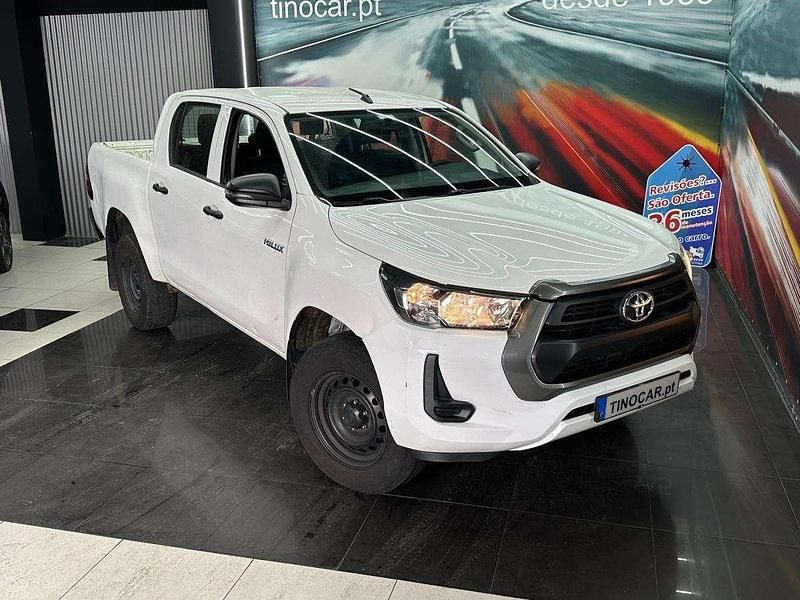 Branco Usado 2021 Toyota HiLux Pickup | € 36.799 (Preço elevado) - Imagem 1/4