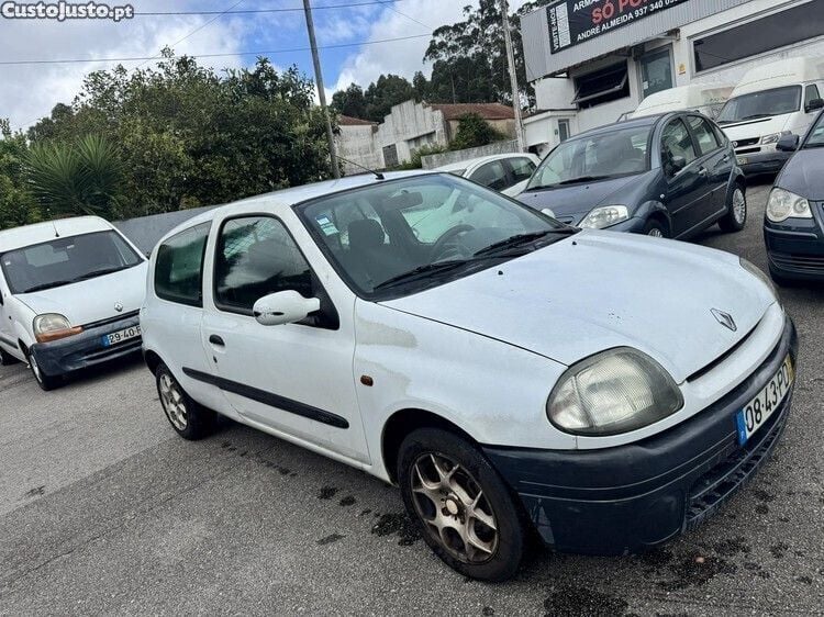 Branco Usado 2000 Renault Clio II | € 850 (Super Preço) - Imagem 1/1