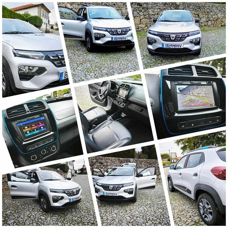 Cinzento Usado 2021 Dacia Spring Citadino | € 10.900 - Imagem 1/4