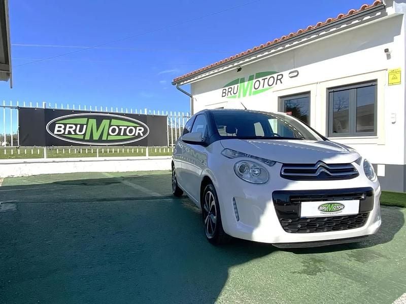 Branco Usado 2018 Citroën C1 Shine Citadino | € 8.800 (Bom preço) - Imagem 1/4