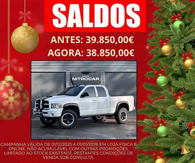 Branco Usado 2003 Dodge Ram Pickup | € 38.850 - Imagem 1/4