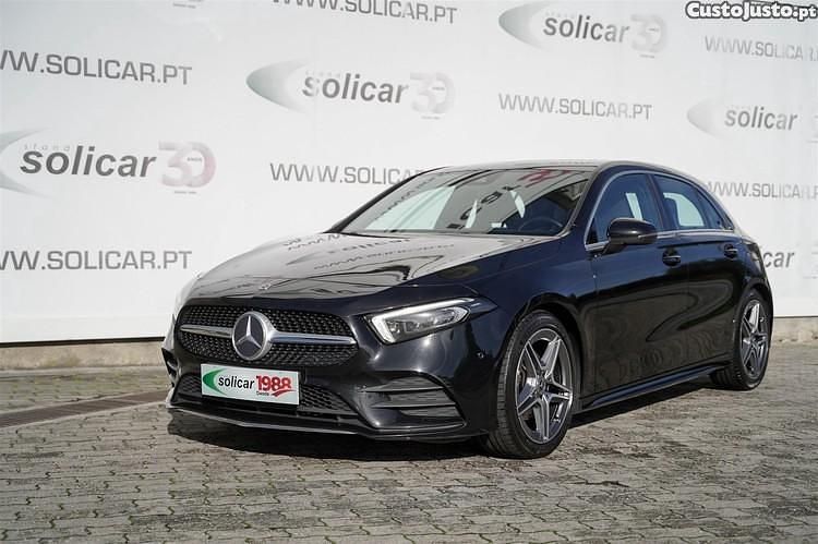 Preto Usado 2018 Mercedes A180 AMG line Citadino | € 24.500 (Preço justo) - Imagem 1/1