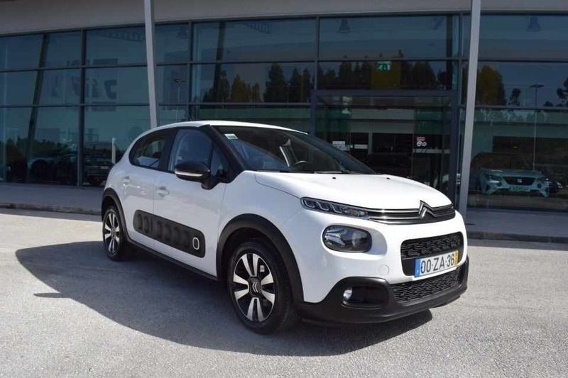 Branco Usado 2019 Citroën C3 Feel Citadino | € 15.900 (Caro) - Imagem 1/4