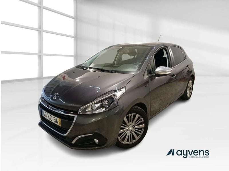 Cinza Usado 2019 Peugeot 208 Signature Sky Citadino | € 11.600 (Preço justo) - Imagem 1/4