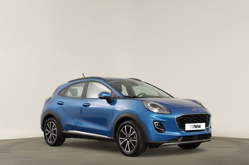 Azul Usado 2021 Ford Puma Titanium | € 16.890 (Bom preço) - Imagem 1/1
