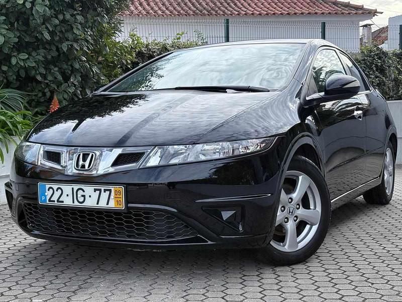 Preto Usado 2009 Honda Civic Comfort | € 8.450 (Preço justo) - Imagem 1/4