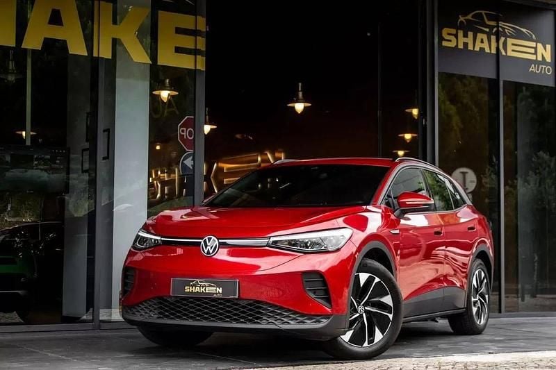 Vermelho Usado 2021 VW ID.4 Pro Performance SUV | € 26.990 (Preço justo) - Imagem 1/4