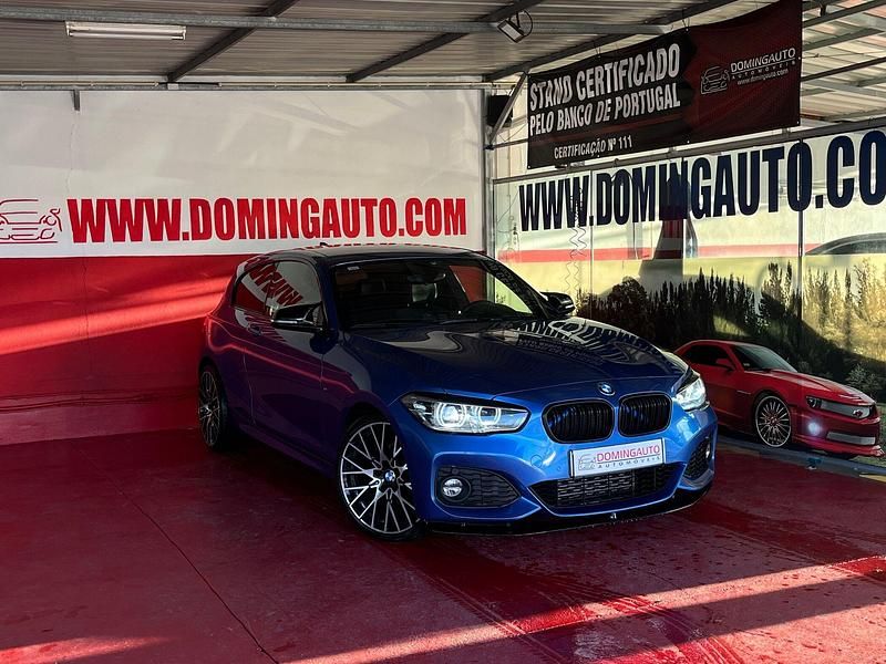 Azul Usado 2017 BMW 120 Performance Citadino | € 22.950 (Bom preço) - Imagem 1/4
