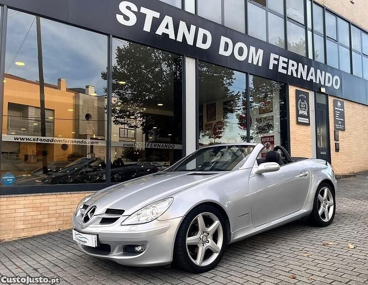 Usado Mercedes SLK200 Edition 163 HP (119 kW) 2004 Cinza Cabrios