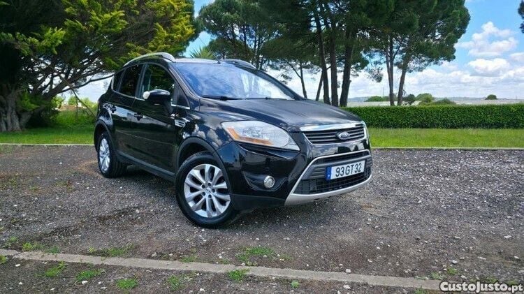 Preto Usado 2008 Ford Kuga Titanium SUV | € 10.000 - Imagem 1/1