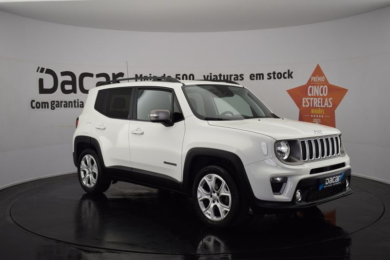 Branco Usado 2021 Jeep Renegade Limited SUV | € 15.999 (Super Preço) - Imagem 1/4