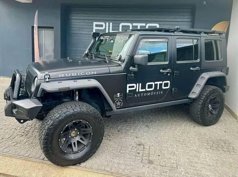 Preto Usado 2010 Jeep Wrangler Rubicon SUV | € 59.990 - Imagem 1/4