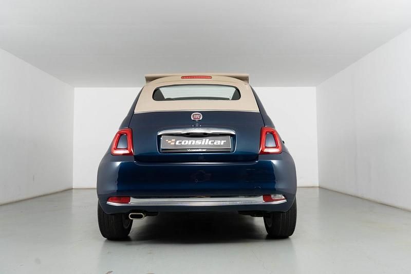 Usado Fiat 500C 70 HP (51 kW) 2022 Azul Cabrios