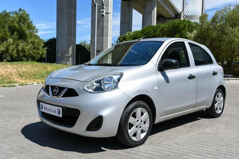 Cinza Usado 2016 Nissan Micra Acenta Citadino | € 8.950 (Bom preço) - Imagem 1/4