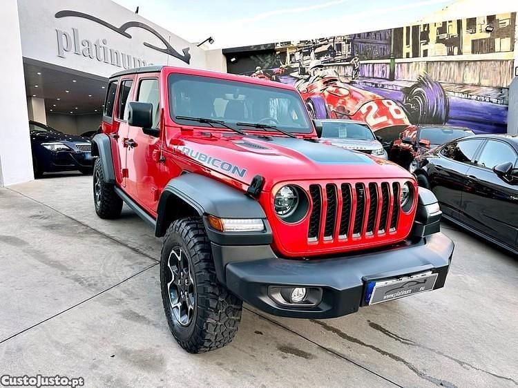 Usado Jeep Wrangler Unlimited Rubicon 380 HP (279 kW) 2022 Vermelho SUV