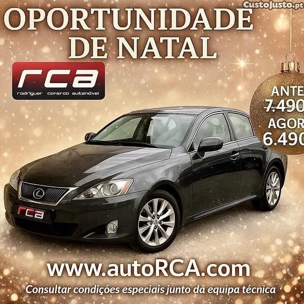 Cinza Usado 2009 Lexus IS220d Executive Line Sedan | € 6.490 - Imagem 1/1
