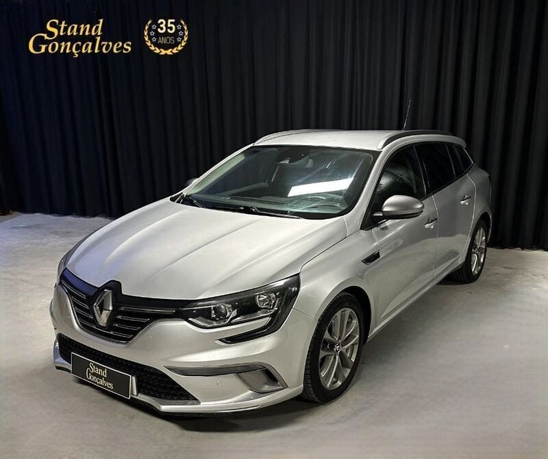Cinza Usado 2017 Renault Mégane GT Line GT-Line Carrinha | € 15.990 (Bom preço) - Imagem 1/4