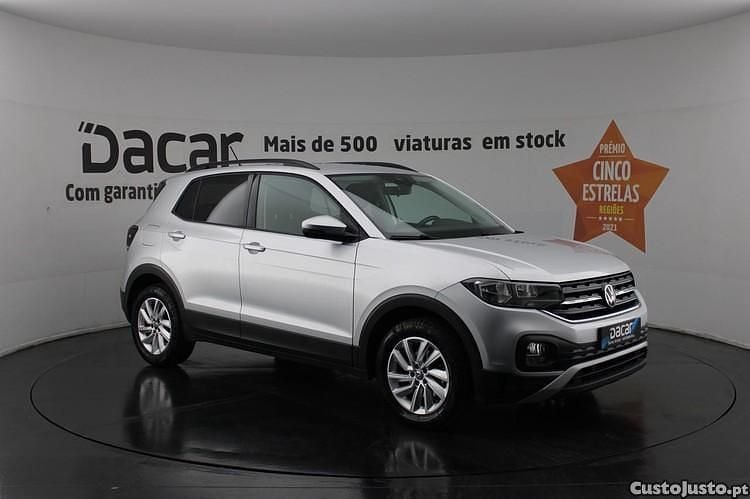 Cinza Usado 2022 VW T-Cross Life SUV | € 15.899 (Preço justo) - Imagem 1/1