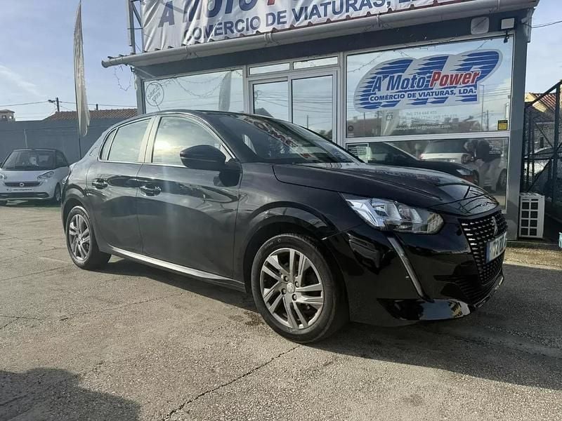 Preto Usado 2020 Peugeot 208 Active Citadino | € 12.480 (Bom preço) - Imagem 1/4