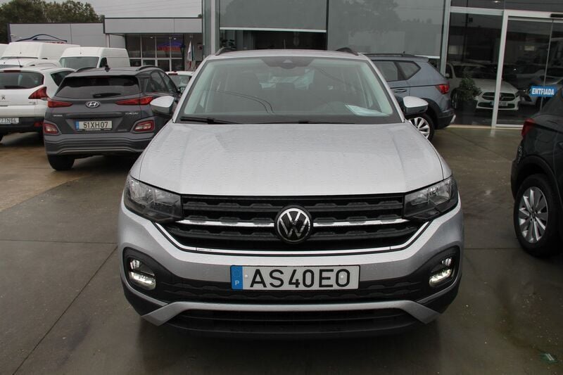 Cinzento Usado 2022 VW T-Cross Style SUV | € 18.000 (Super Preço) - Imagem 1/4