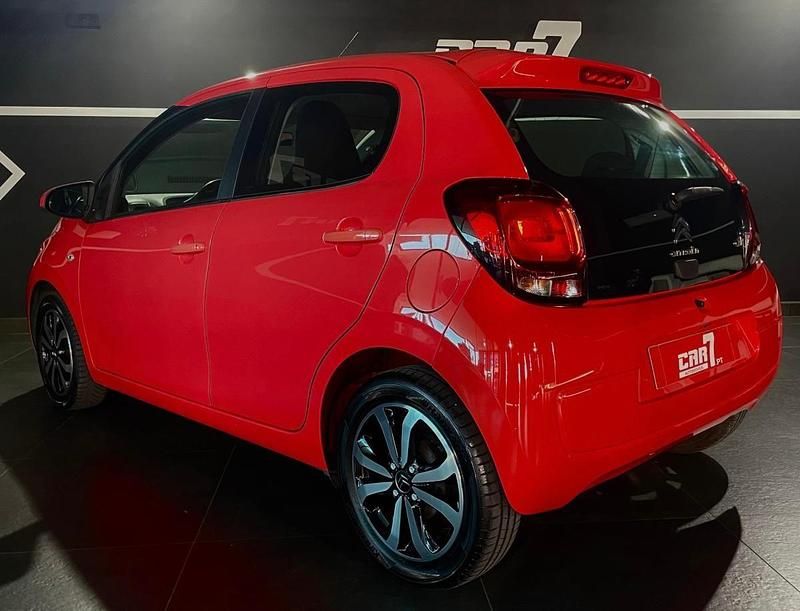 Usado Citroën C1 Feel 82 HP (60 kW) 2014 Vermelho Citadino