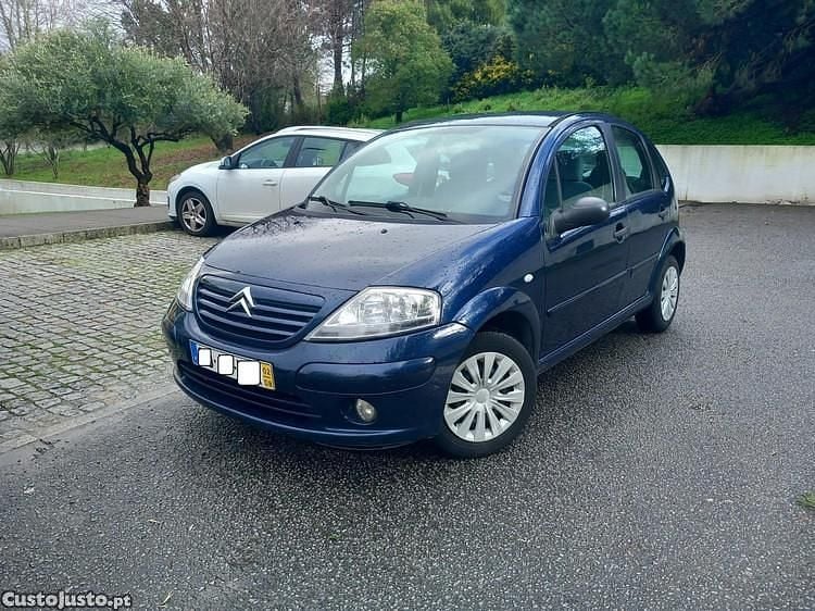 Azul Usado 2002 Citroën C3 Exclusive Citadino | € 1.890 (Super Preço) - Imagem 1/1