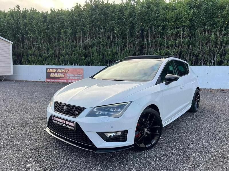 Branco Usado 2013 Seat Leon FR | € 15.990 (Preço justo) - Imagem 1/4