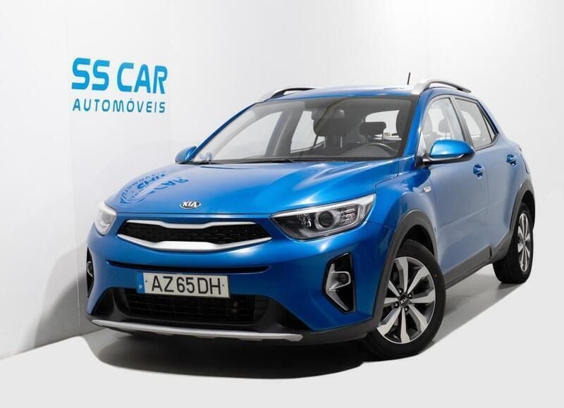 Cinza Usado 2021 Kia Stonic EX SUV | € 12.990 (Super Preço) - Imagem 1/4