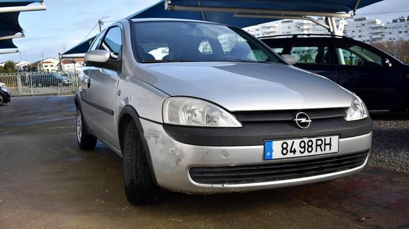 Cinzento Usado 2001 Opel Corsa | € 1.250 (Bom preço) - Imagem 1/4