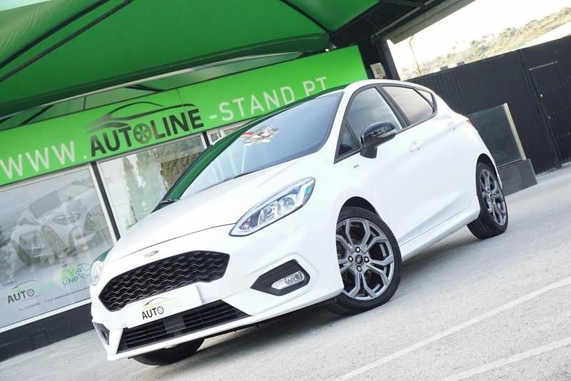 Usado Ford Fiesta ST-Line 100 HP (73 kW) 2019 Branco Citadino