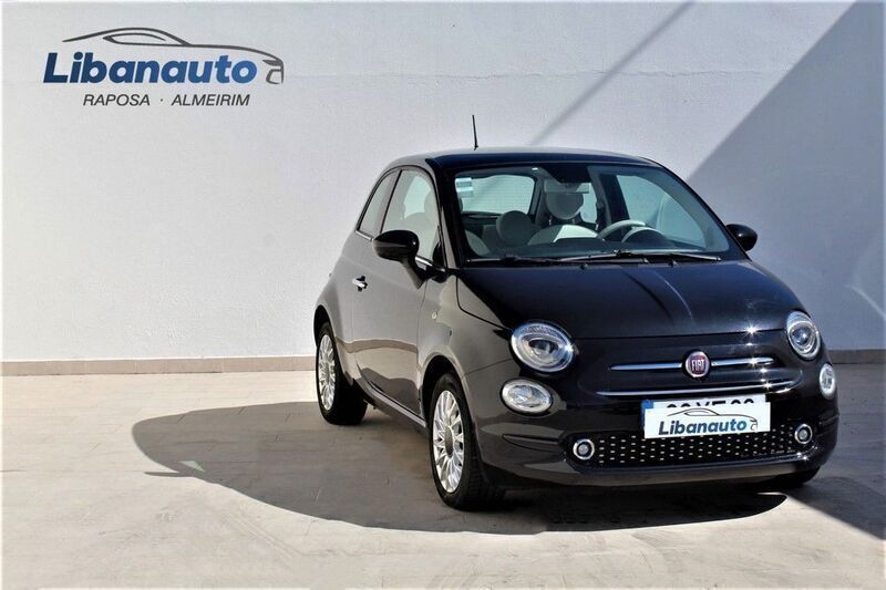 Preto Usado 2019 Fiat 500 Lounge Citadino | € 11.900 (Preço justo) - Imagem 1/4