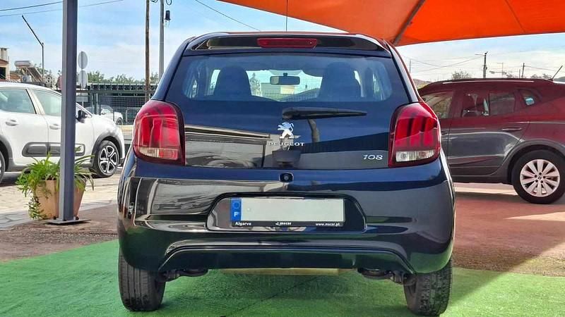 Usado Peugeot 108 72 HP (52 kW) 2021 Preto Citadino