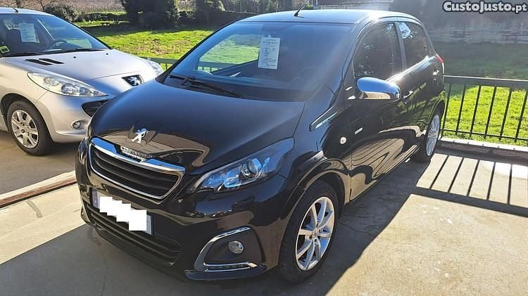 Preto Usado 2019 Peugeot 108 Style Citadino | € 11.250 (Preço elevado) - Imagem 1/1