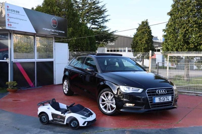 Preto Usado 2015 Audi A3 Citadino | € 14.900 (Preço elevado) - Imagem 1/4