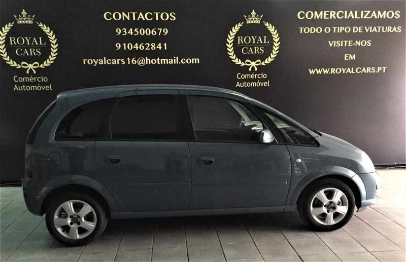 Cinza antracite Usado 2008 Opel Meriva Monovolume | € 6.499 - Imagem 1/4