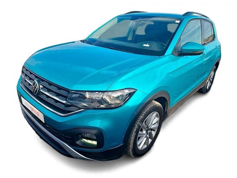 Usado VW T-Cross Life 95 HP (69 kW) 2022 Azul SUV