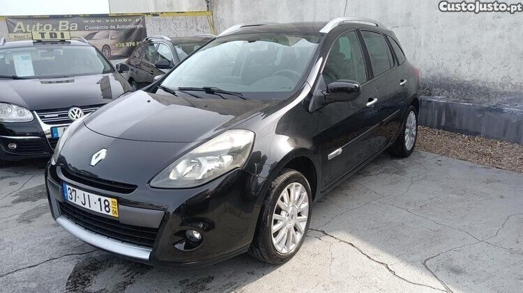 Preto Usado 2010 Renault Clio GrandTour Dynamique Carrinha | € 6.350 - Imagem 1/1