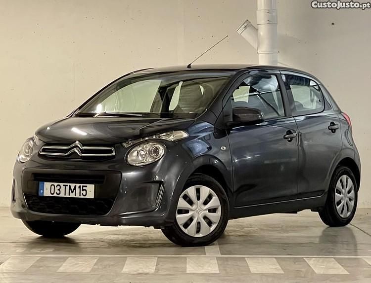 Cinza Usado 2017 Citroën C1 Feel Citadino | € 7.900 (Bom preço) - Imagem 1/1