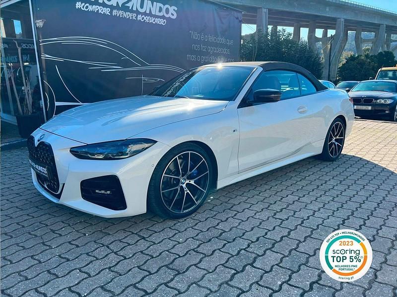 Branco Usado 2022 BMW 420 M Sport Cabrios | € 62.750 - Imagem 1/4