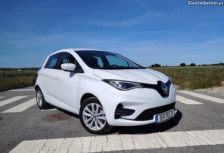 Branco Usado 2020 Renault Zoe Experience Citadino | € 14.990 (Preço justo) - Imagem 1/1