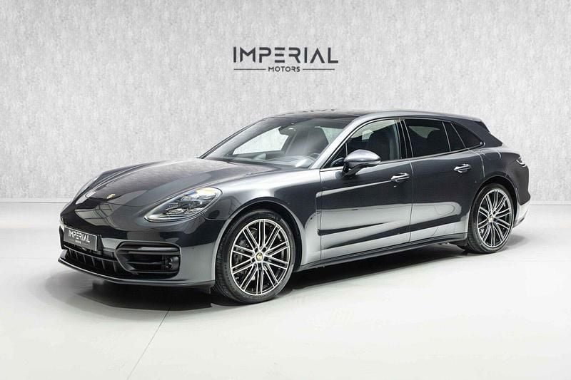 Cinza Usado 2022 Porsche Panamera 4 Platinum Edition Sedan | € 99.950 (Preço justo) - Imagem 1/4