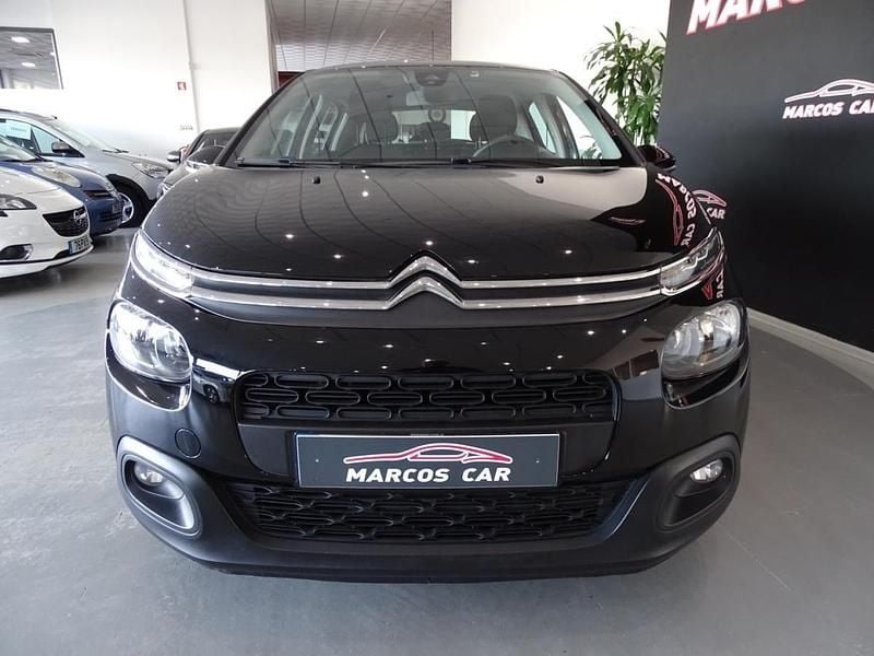 Usado Citroën C3 Seduction 75 HP (55 kW) 2017 Preto (metalizado) Citadino
