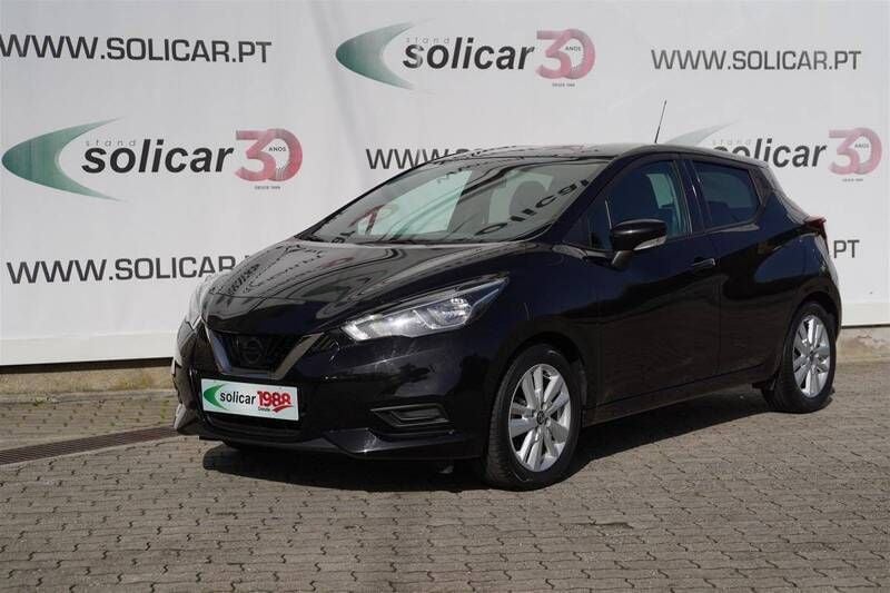 Preto Usado 2020 Nissan Micra Acenta Citadino | € 14.500 (Preço justo) - Imagem 1/4