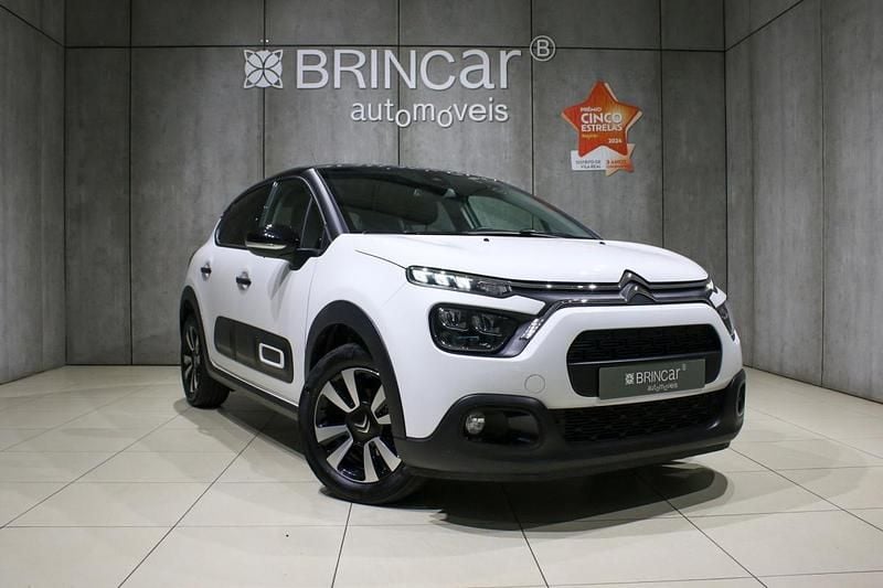 Branco Usado 2024 Citroën C3 PureTech Citadino | € 14.990 (Preço justo) - Imagem 1/4