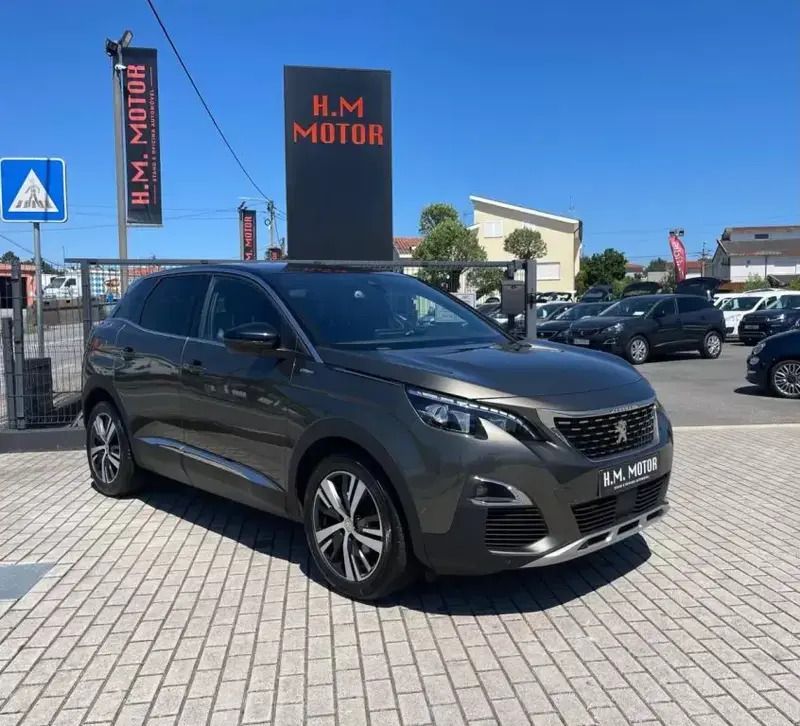 Cinzento Usado 2016 Peugeot 3008 GT-line SUV | € 19.900 (Preço elevado) - Imagem 1/4