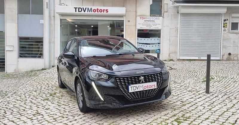 Preto Usado 2021 Peugeot 208 Citadino | € 14.900 (Preço justo) - Imagem 1/4